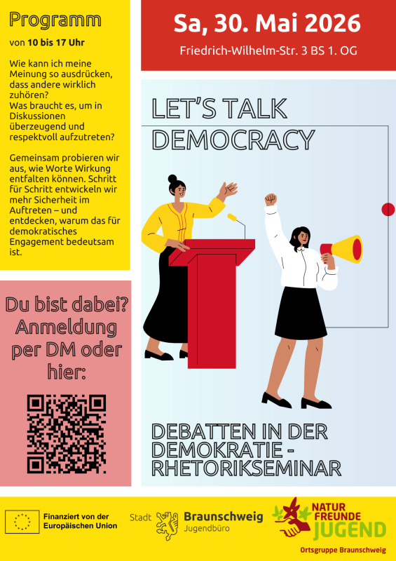 Let’s Talk Democracy – Rhetorikseminar